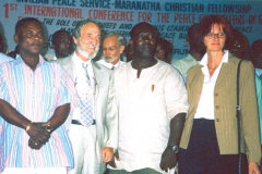 Au Ghana à la Première Conférence Internationale pour la Paix et la Prospérité des Nations
