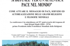 1ère Conférence Mondiale pour la Paix et la Prosperité des peuples